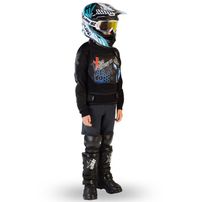 Gilet de protection enfant pour moto et quad noir Xtm factory