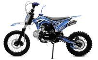 Tonado 125cc 4 temps 14/12 e-start semi automatique bleu Dirtbike