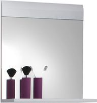 Miroir de salle de bain blanc brillant Kinzo 80 cm