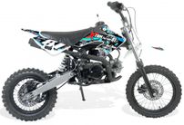 Moto cross 110cc Sport 14/12 boite mécanique Kick starter bleu