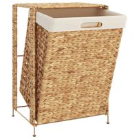 Panier à linge avec couvercle Jacinthe d’eau