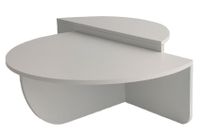 Table basse en bois 2 niveaux modulables Podila 90 cm