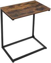 Table d'appoint marron vintage style industriel Kaza 55 cm