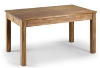 Table de repas rectangulaire en bois massif de Mindy Mazari 150 cm
