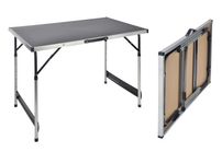 Table pliable 100 x 60 x 94 cm Aluminium