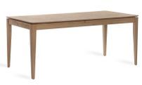 Table rectangulaire extensible 180/220 cm bois plaqué chêne Minka