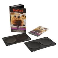 TEFAL Accessoires XA801012 Lot de 2 plaques pancakes Snack Collection