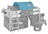 Tunnel bleu Hello Kitty pour lit mezzanine enfant