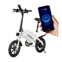 Vélo électrique 250W blanc avec pédales avec Application Ecoxtrem - 25 km/h 2