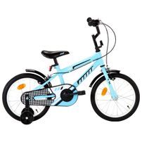 Vélo pour enfant bleu et noir 16 pouces Vital