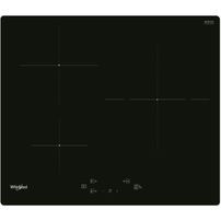 Whirlpool WSQ116NE table de cuisson induction - 4 foyers - 7200W - L 5,4 cm x P51 cm - verre - noire
