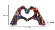 Amant psyco sculputure cm 25x7,5x13,5