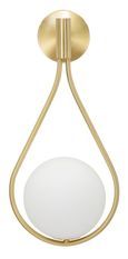 Applique murale goutte dorée design élégant GLAMOUR DROP