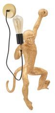 Applique murale monkey gold cm 32x32x64