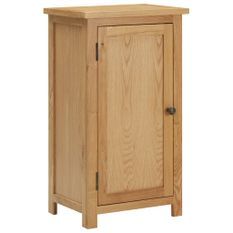 Armoire 45x32x85 cm Bois de chêne massif 2