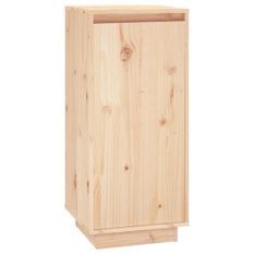 Armoire à chaussures 35x35x80 cm Bois de pin massif