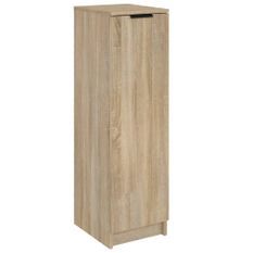 Armoire à chaussures Chêne Sonoma 30x35x100cm Bois d'ingénierie