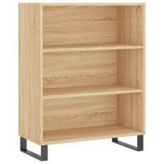 Armoire à étagères chêne sonoma 69,5x32,5x90 cm bois ingénierie