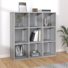 Armoire à livres sonoma gris 98x29x97,5 cm