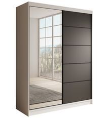 Armoire coulissante 2 portes KARDI 150 – Design moderne et finition élégante