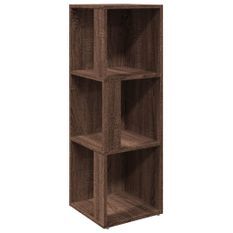 Armoire d'angle Chêne marron 33x33x100 cm Bois d'ingénierie