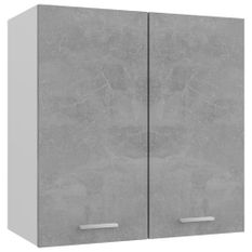 Armoire de cuisine Gris béton 60x31x60 cm