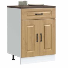 Armoire de cuisine Kalmar chêne artisanal bois d'ingénierie