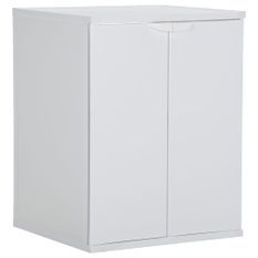 Armoire de machine à laver Blanc 68,5x64,5x88 cm PVC