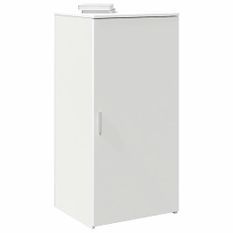 Armoire de rangement blanc 50x45x103,5 cm bois d'ingénierie