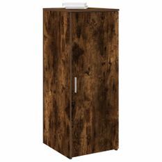 Armoire de rangement chêne fumé 40x45x103,5cm bois d'ingénierie