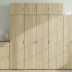 Armoire de rangement chêne sonoma 80x42,5x225 cm
