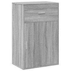 Armoire de rangement sonoma gris 56,5x39x90 cm bois ingénierie