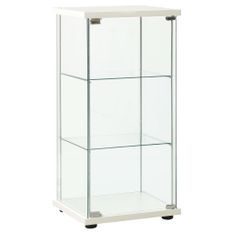 Armoire de rangement Verre trempé Blanc