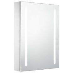 Armoire de salle de bain à miroir LED VOKA 50 x 13 x 70 cm