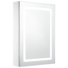 Armoire de salle de bain avec miroir LED 50 x 13 x 70 cm