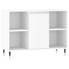 Armoire de salle de bain blanc brillant 80x33x60 cm