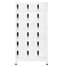 Armoire en acier Koface 90 cm – 18 casiers avec fermeture à clé