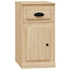 Armoire latérale avec tiroir chêne sonoma 40x50x75 cm