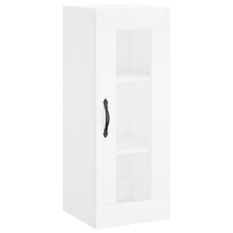 Armoire murale blanc 34,5x34x90 cm