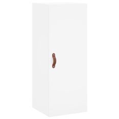 Armoire murale blanc 34,5x34x90 cm