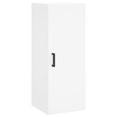 Armoire murale blanc 34,5x34x90 cm