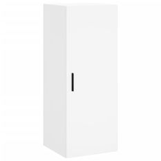 Armoire murale blanc 34,5x34x90 cm