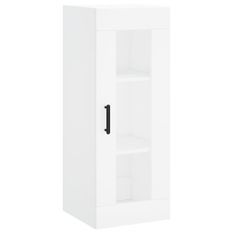 Armoire murale blanc 34,5x34x90 cm