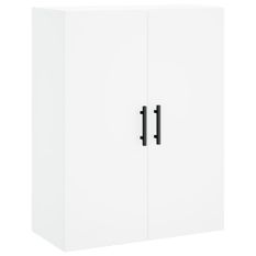 Armoire murale blanc 69,5x34x90 cm