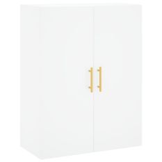 Armoire murale blanc 69,5x34x90 cm