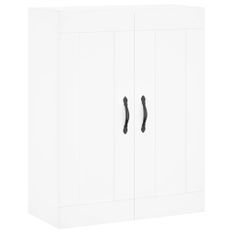 Armoire murale blanc 69,5x34x90 cm bois d'ingénierie