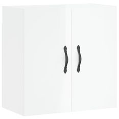 Armoire murale Blanc brillant 60x31x60 cm Bois d'ingénierie