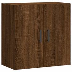 Armoire murale chêne marron 60x31x60 cm bois d'ingénierie