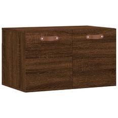 Armoire murale Chêne marron 60x36,5x35 cm Bois d'ingénierie