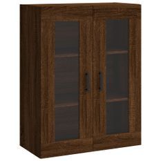 Armoire murale chêne marron 69,5x34x90 cm